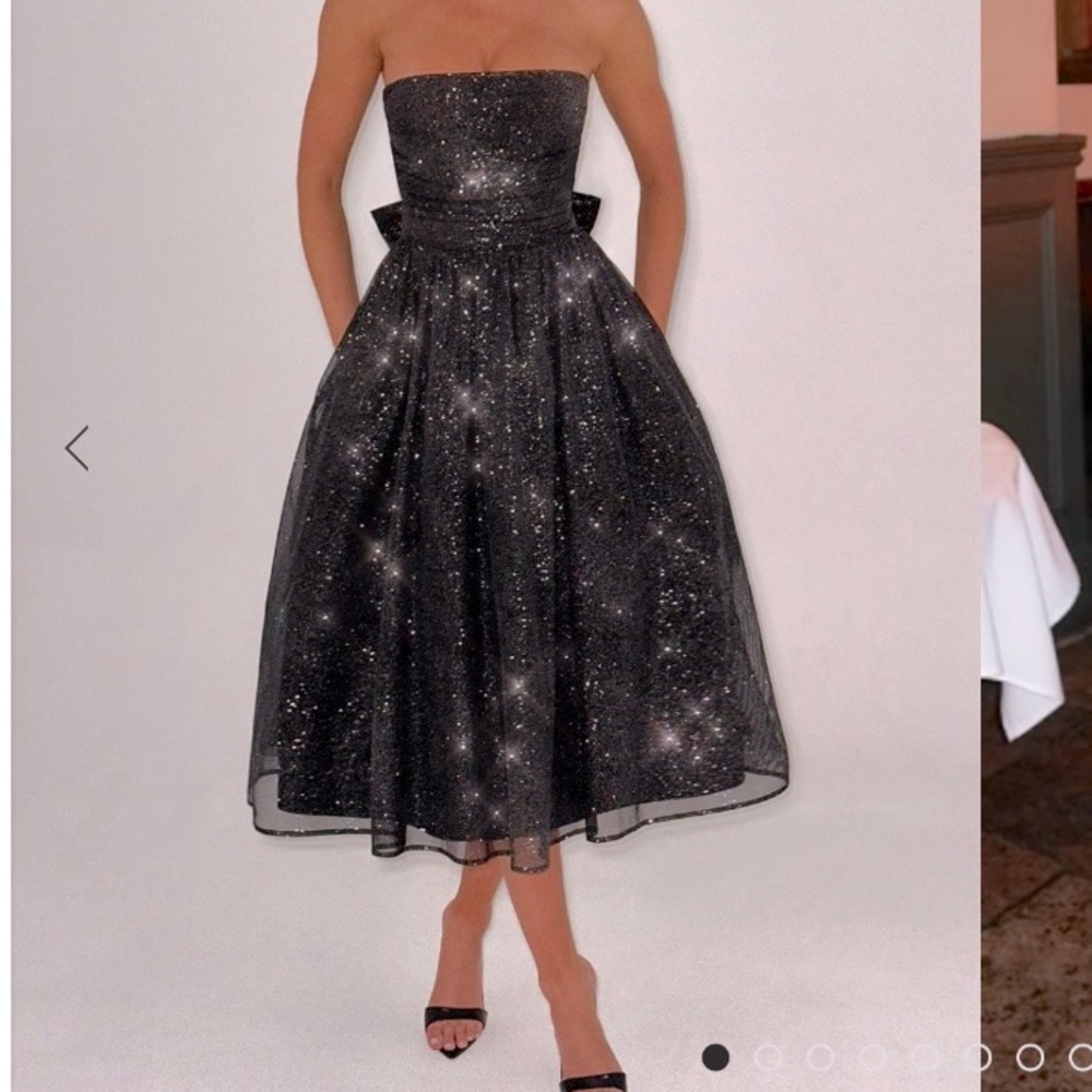 Sparkly black dress by babyboo fashion